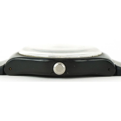 Swatch, a gentlemen's quartz skeleton wristwatch number SR1130SW