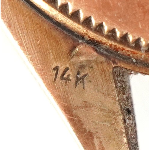 3008 - Rolex, a gentlemen's 14K gold cased Rolex Air King Oyster perpetual wristwatch with 9ct gold Rolex s... 