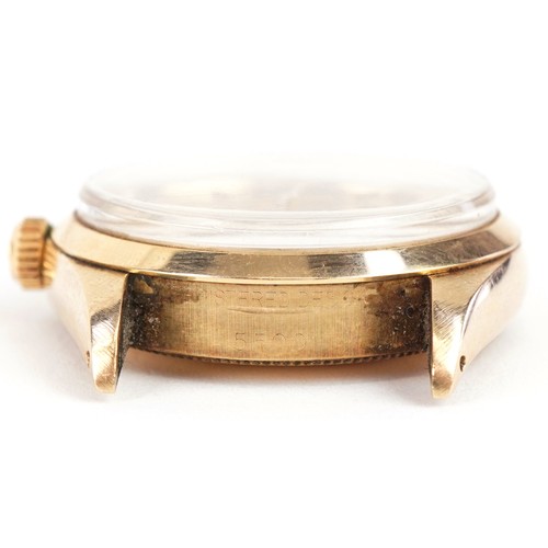 3008 - Rolex, a gentlemen's 14K gold cased Rolex Air King Oyster perpetual wristwatch with 9ct gold Rolex s... 