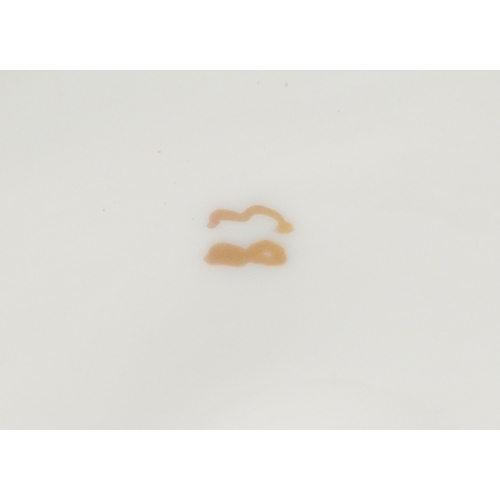  A pair of continental hand painted porcelain figures of children with cows, the largest 9.5cm high.