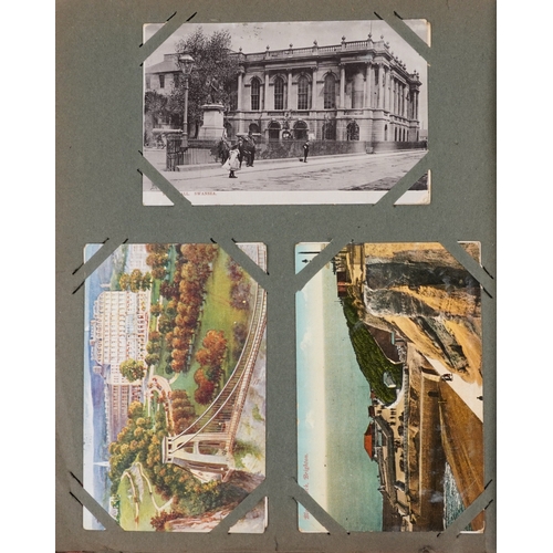 A collection of early 20th century postcards and greetings cards ...