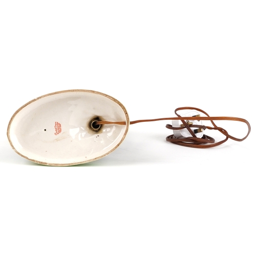 345 - A Carlton Ware Guinness advertising table lamp, 'How Grand to be a Toucan, Just Think What a Toucan ... 