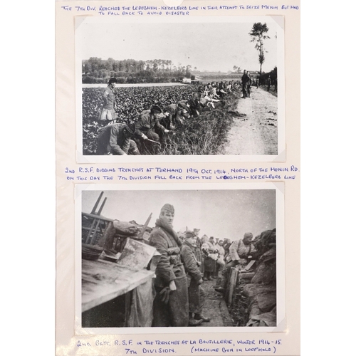 703 - A British military World War I medal trio awarded to 1857 PTE. John Shearer 6th Battalion High & Lig... 