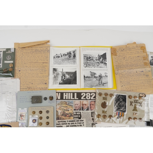 703 - A British military World War I medal trio awarded to 1857 PTE. John Shearer 6th Battalion High & Lig... 