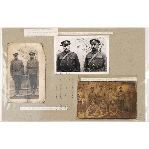 703 - A British military World War I medal trio awarded to 1857 PTE. John Shearer 6th Battalion High & Lig... 