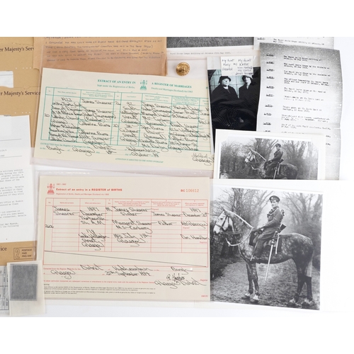 703 - A British military World War I medal trio awarded to 1857 PTE. John Shearer 6th Battalion High & Lig... 