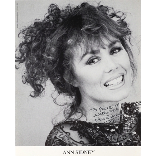 637 - A large collection of film star and famous faces autographs, predominantly 1990s personalized to Jer... 