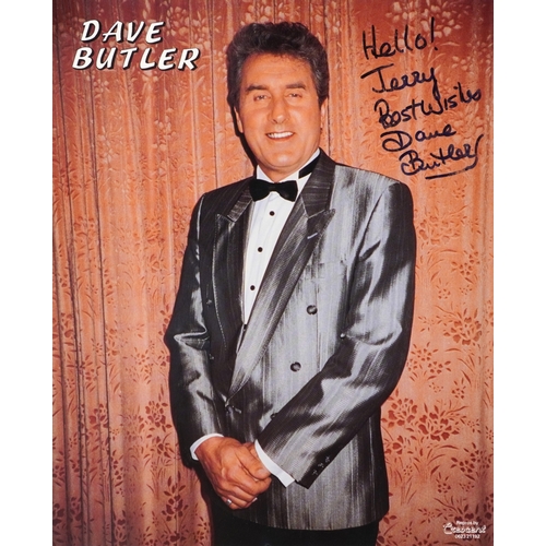 637 - A large collection of film star and famous faces autographs, predominantly 1990s personalized to Jer... 