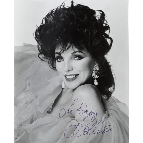 637 - A large collection of film star and famous faces autographs, predominantly 1990s personalized to Jer... 