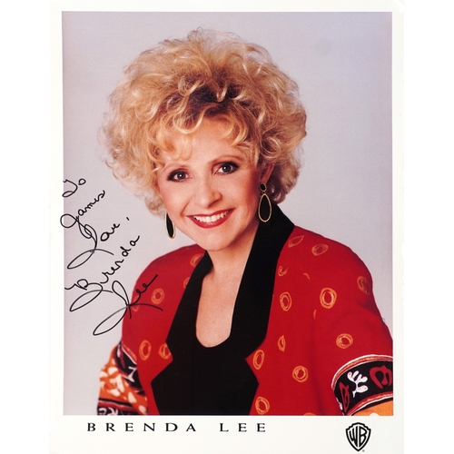 637 - A large collection of film star and famous faces autographs, predominantly 1990s personalized to Jer... 