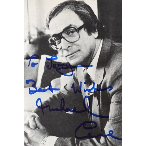637 - A large collection of film star and famous faces autographs, predominantly 1990s personalized to Jer... 