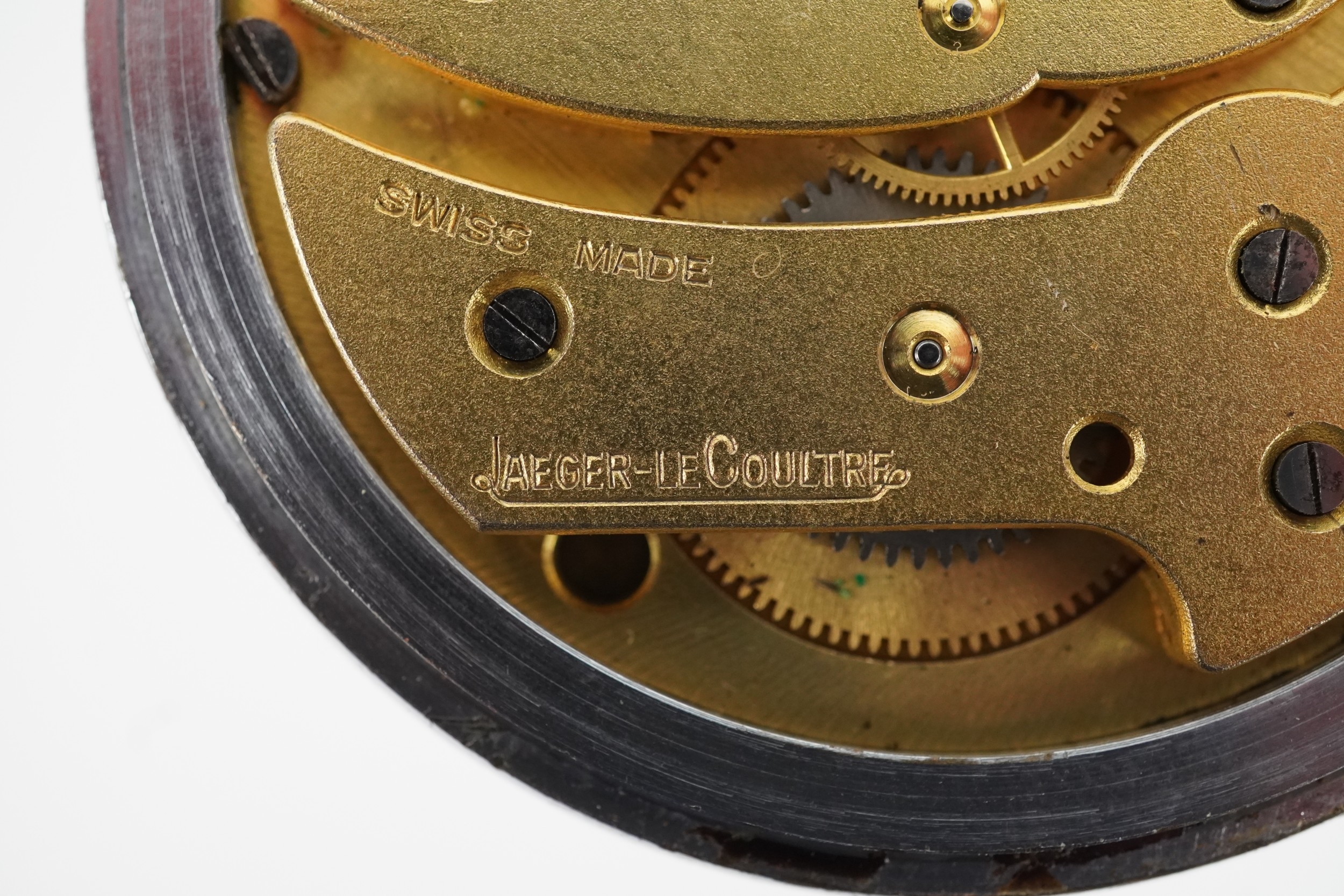Jaeger LeCoultre, a British military interest top wind open face pocket ...