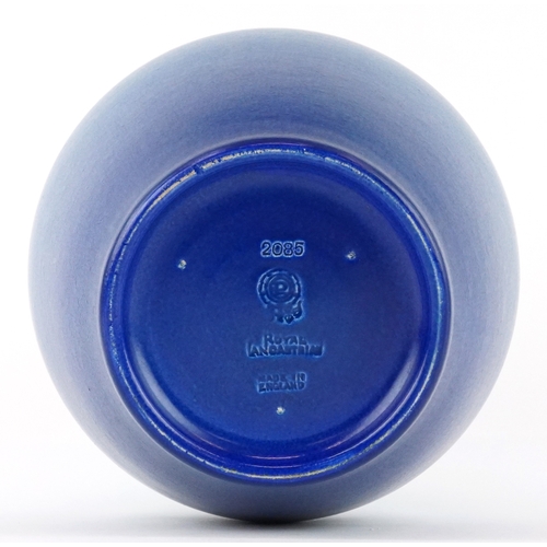 142 - Pilkingtons, a large Royal Lancastrian pottery vase having a blue and turquoise mottled glaze, numbe... 