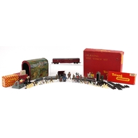 A Fleischmann model railway 6399 Start-Set HO gauge, boxed, 75cm wide.