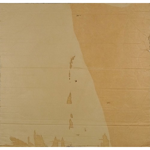 1214 - BANKSY (B. 1974) - Yellow Chopper, Wrong War, Modern British School, spray paint stencil on cardboar... 