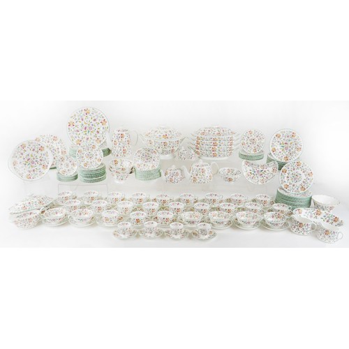 451 - An extensive collection of Minton Haddon Hall dinner and teaware.