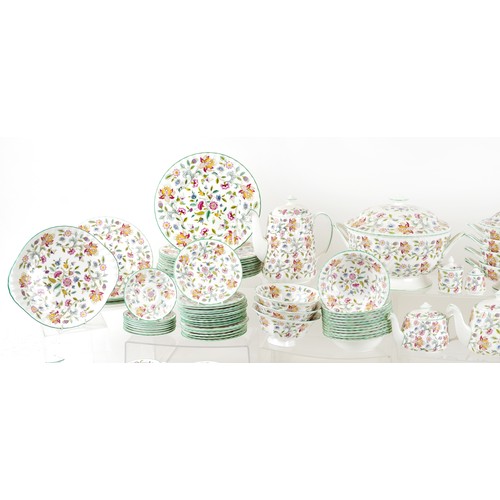 451 - An extensive collection of Minton Haddon Hall dinner and teaware.