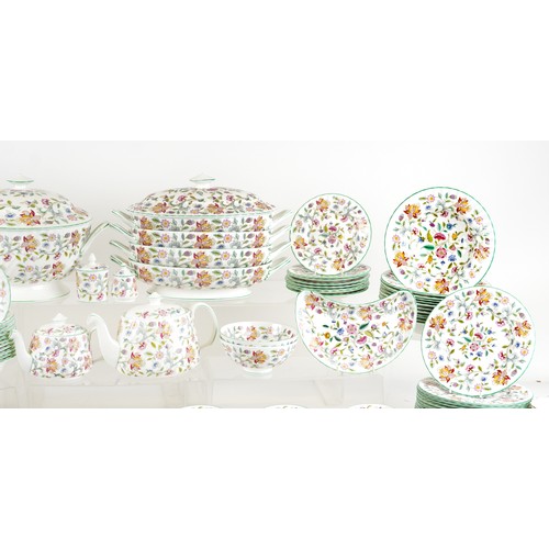 451 - An extensive collection of Minton Haddon Hall dinner and teaware.