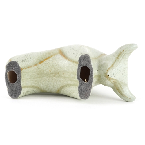 16 - An Otto Keramik West German pottery bull, 24cm wide.
