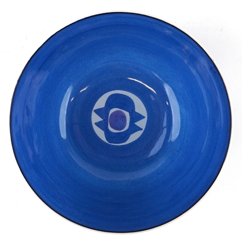 15 - Inge-Lisa Koefoed for Royal Copenhagen, Tenera, a faience pottery bowl with a geometric design, numb... 