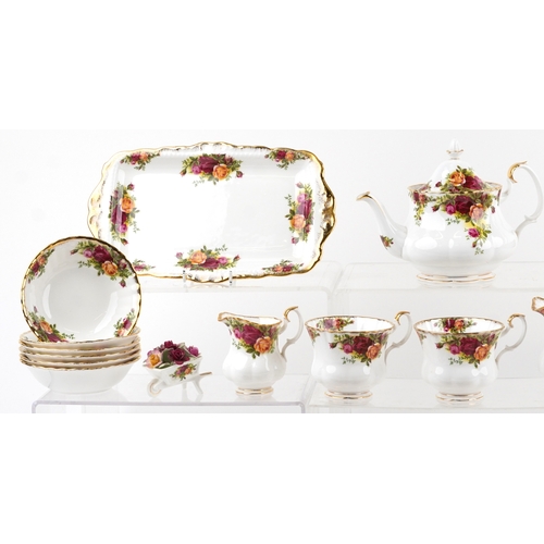 Royal Albert Old Country Roses pattern dinner and teaware including ...