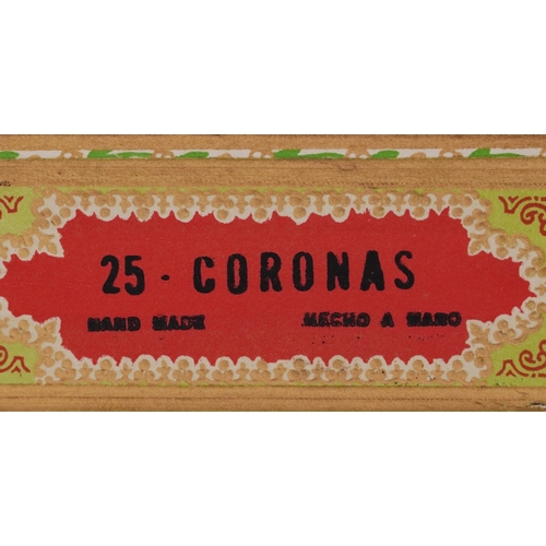 102 - Twelve Saint Luis Rey Habana cigars with box and a sealed packet of Senior Service cigarettes.