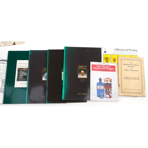 89 - A collection of late 19th century and later apothecary/pharmaceutical items including pill rolling e... 