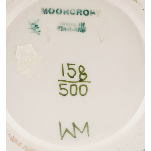 68 - Sally Tuffin, a Moorcroft pottery vase hand painted and tube lined in the Rose & Bud pattern, number... 