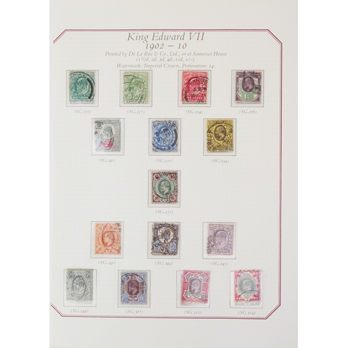 British Edward VII stamps including high values up to one pound, all in ...