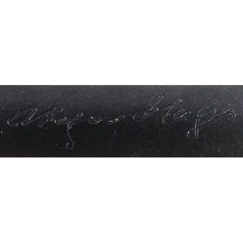 110 - Montblanc, two ballpoint pens and a fountain pen.