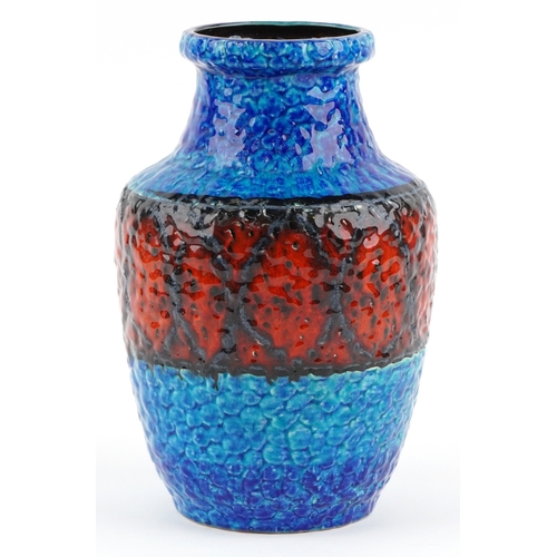  Bay Keramic West German pottery vase, 566-30, 30cm high.