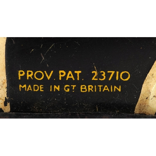  Wells Brimtoy tinplate clockwork drummer on horse, 14cm high.