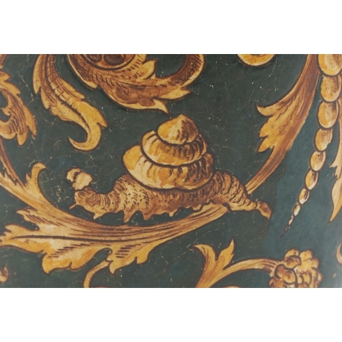  Martin Brothers stoneware vase decorated with scrolling foliage, Lizards and insects, incised Martin... 