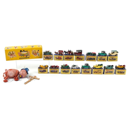 Collection of vintage Matchbox Models of Yesteryear diecast vehicles ...
