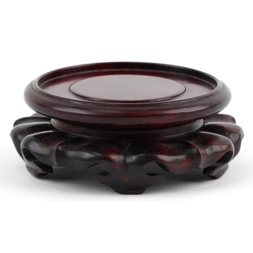  Chinese porcelain footed bowl hand painted in the famille rose palette with an emperor and attendant... 