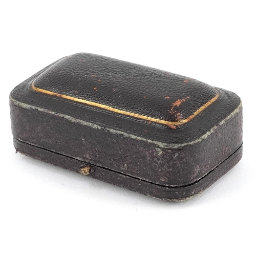  Sampson Mordan & Co, Victorian silver scent bottle with glass stopper, engraved with birds amongst f... 