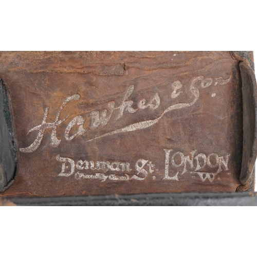 Musical instruments including a Besson's rosewood clarinet and a lyre ...