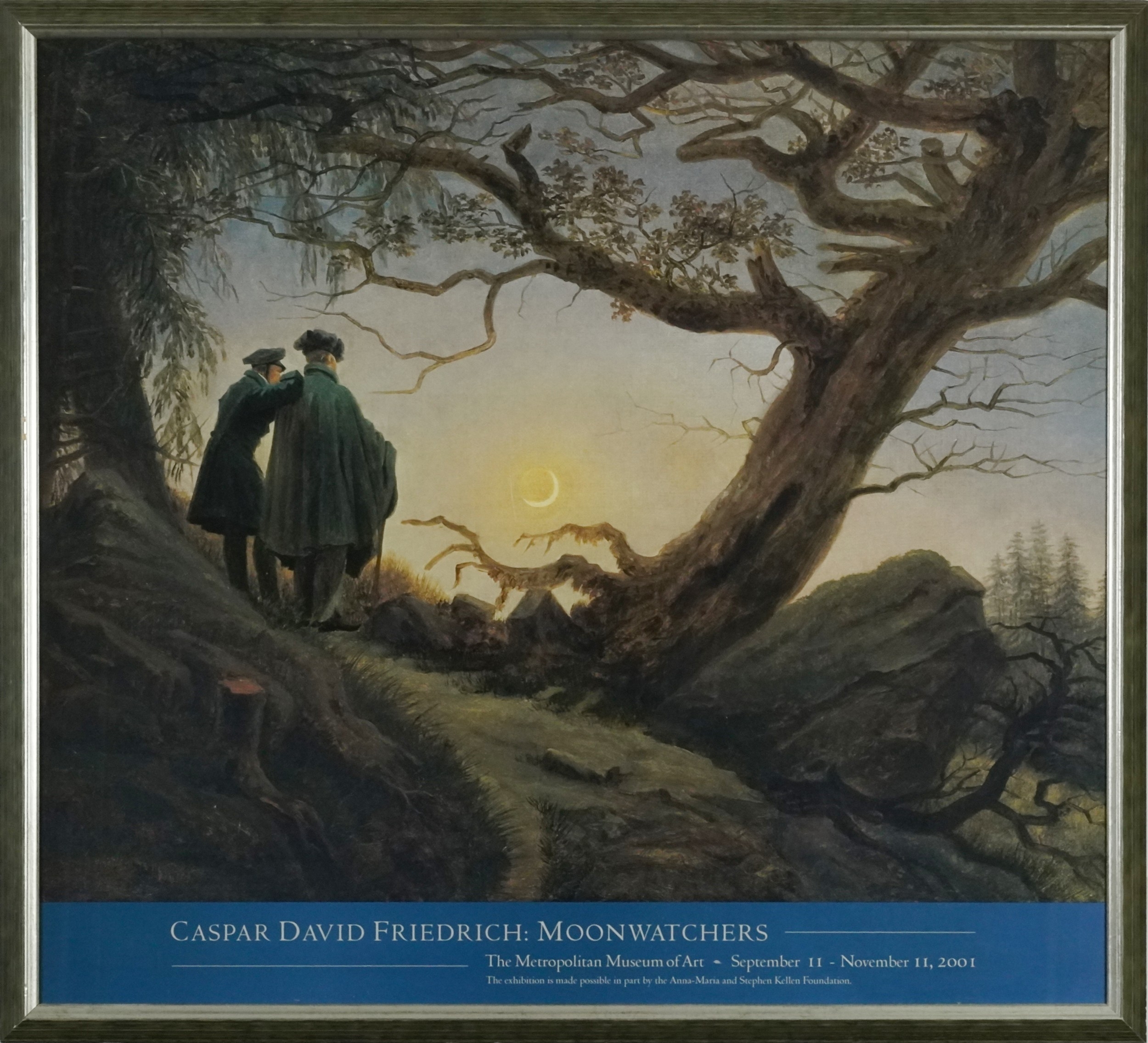Caspar David Friedrich - Moon Watchers, Metropolitan Museum of Art ...