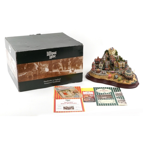 Large Lilliput Lane model - Beside the Seaside, limited edition