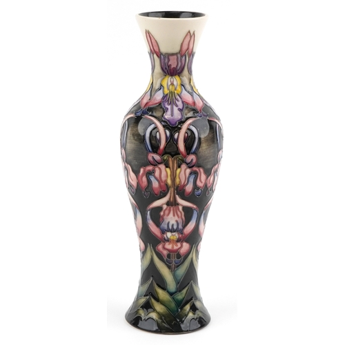 54 - Emma Bossons for Moorcroft, Aotearoa pattern vase, 30.5cm high.