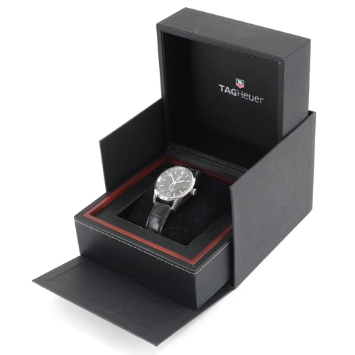 3012 - Tag Heuer, gentlemen's Tag Heuer Carrera Twin Time automatic wristwatch with box, the case numbered ... 