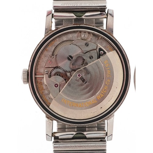 3034 - International Watch Co., gentlemen's automatic wristwatch, the dial inscribed International Watch Co... 