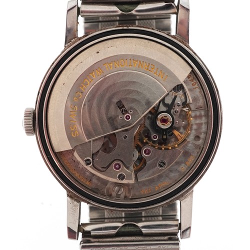 3034 - International Watch Co., gentlemen's automatic wristwatch, the dial inscribed International Watch Co... 