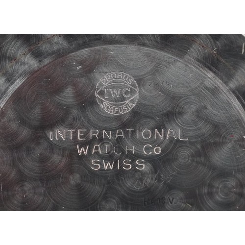 3034 - International Watch Co., gentlemen's automatic wristwatch, the dial inscribed International Watch Co... 