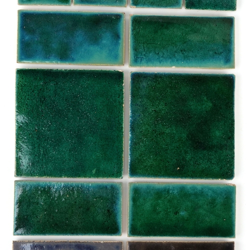 23 - Carter & Co., eighteen early 20th century Poole pottery maritime interest tiles - three levels of th... 