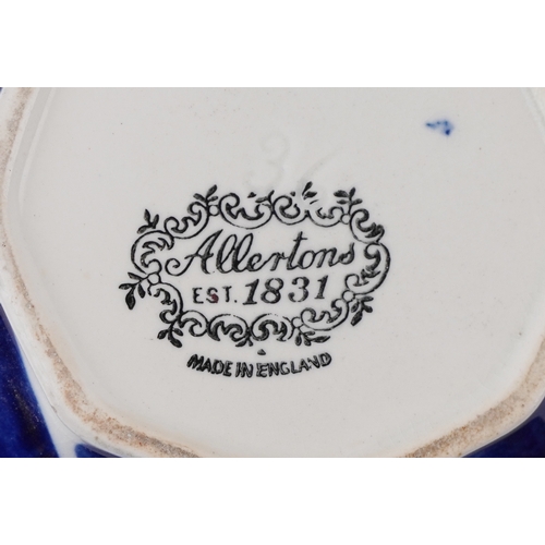 2379 - 19th century ironstone including Allertons Gaudy Welsh jugs and Mason's lidded tureens in the imari ... 