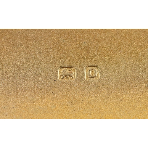 533 - Cornelius Desormeaux Saunders and James Francis Hollings, George V silver and enamel cigarette case ... 