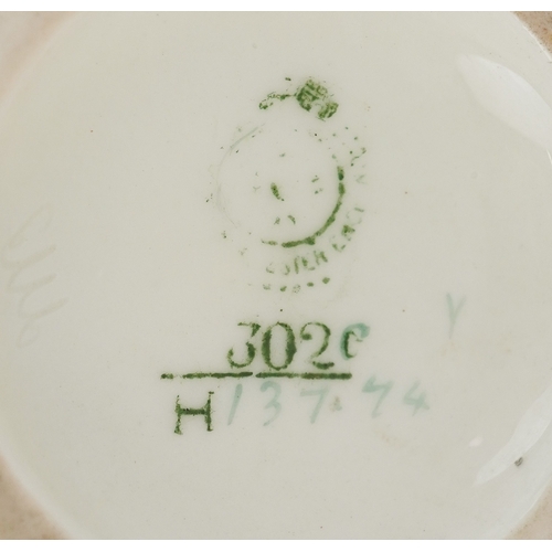 2 - J W Sedgley for Royal Worcester, early 20th century porcelain vase hand painted with figures before ... 