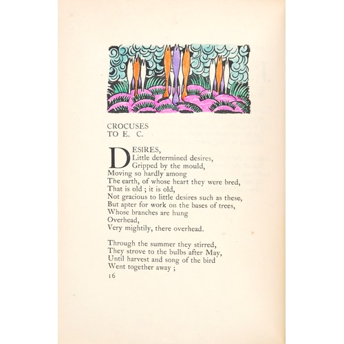 1446 - John Drinkwater, Loyalties: A Book of Poems, published by the Beaumont Press on Japanese vellum with... 