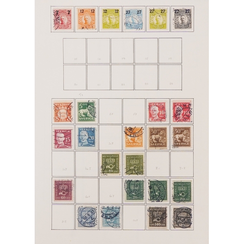 1353 - Large quantity of 19th century and later Swedish, Austrian and world stamps in mint and used conditi... 